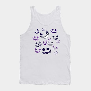 Spooky Faces Tank Top